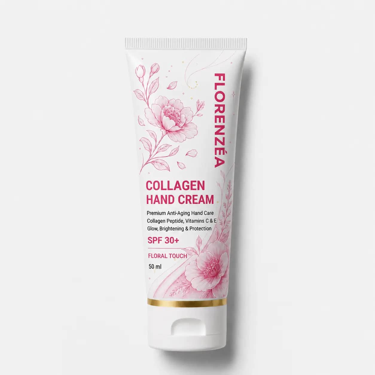 Soin Mains Premium SPF 30+ Collagène, Peptides & Vitamines C/E